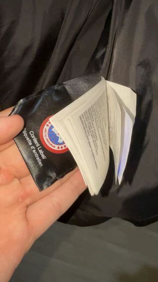 Chaqueta Canada Goose Negra