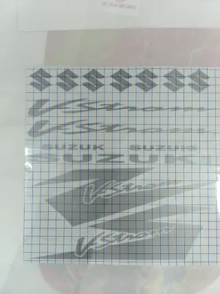 Kit Pegatinas Suzuki V-Strom Gris Plata