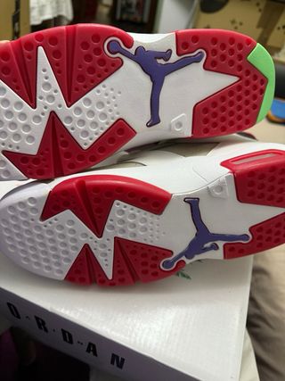 Zapatillas Jordan Hombre Blancas y Rojas