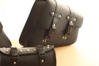 Pack Alforjas para Motos Laterales y Frontal.