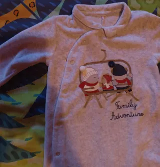 Pigiama intero bimbo/a 3-6 mesi