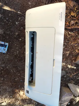 Impresora HP Blanca y Azul