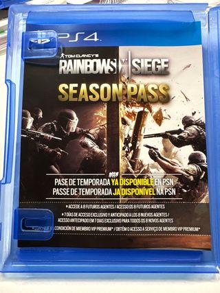 Rainbow Six Siege PS4