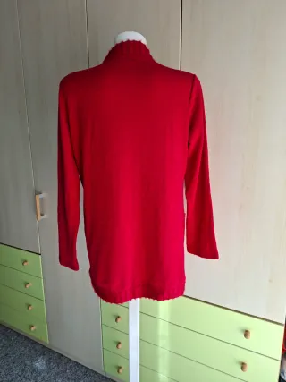 Cardigan caldo nuovo rosso