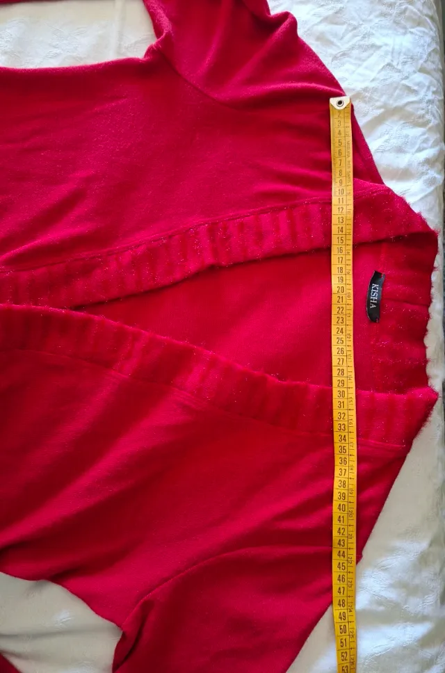 Cardigan caldo nuovo rosso