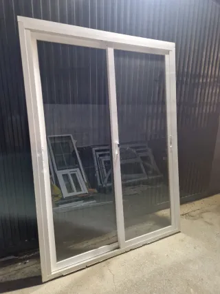 Puerta corredera aluminio