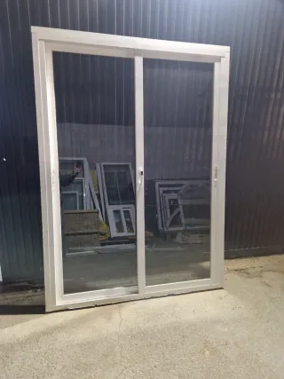 Puerta corredera aluminio