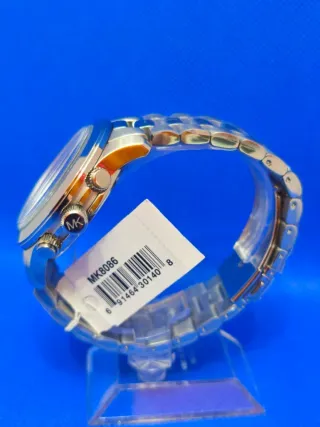 Reloj Michael Kors MK8086 Hombre Cronógrafo Plata