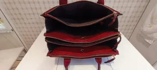 Bolso portadocumentos señora piel cocodrilo