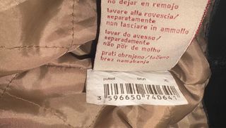 Giubbotto similpelle nero uomo