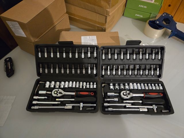 Set di Chiavi 46 Pezzi con Valigetta