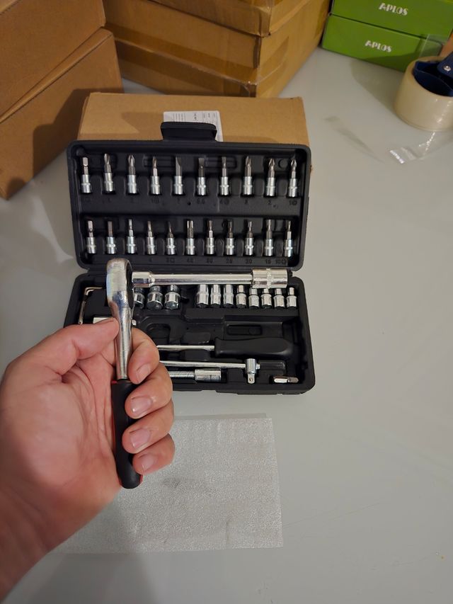 Set di Chiavi 46 Pezzi con Valigetta