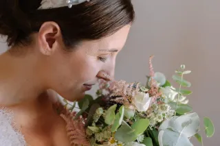 Diadema Novia Plumas