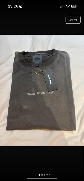 Camiseta TwoJeys Gris Talla S