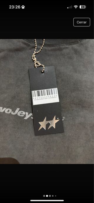 Camiseta TwoJeys Gris Talla S