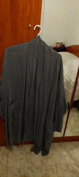 Camisa oversize Zara gris NUEVA talla única (URGE)