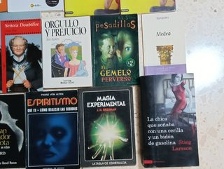 Lote 17 libros en español