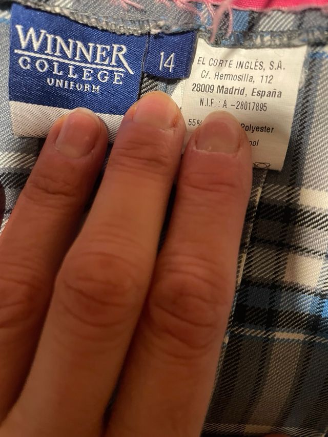 Falda Plisada REGUMA MUNDI Talla 14