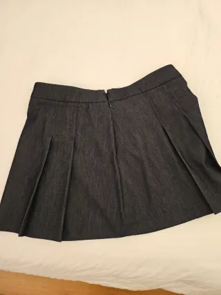 Falda pantalón Zara vaquera azul Talla L
