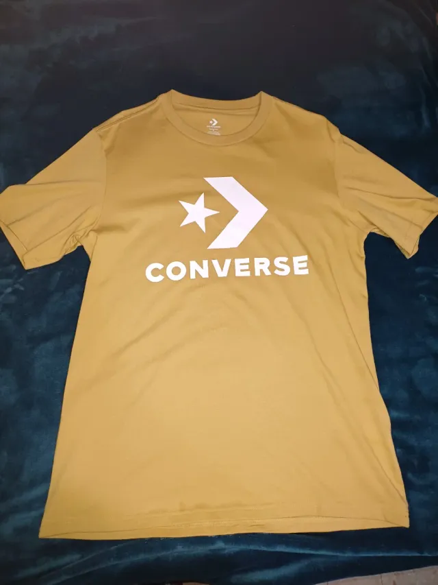 Camiseta Converse Amarilla Talla M