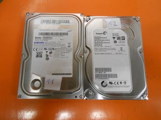 2 Hard Disk 3.5 500GB Samsung/Seagate Testati