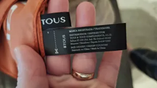 Manta Tous Naranja y Multicolor