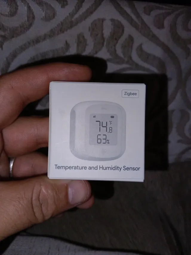 Sensor Zigbee Temperatura y Humedad