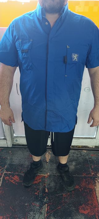 Camisa Oficial Mecánico Peugeot Manga Corta