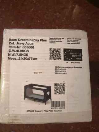 Hauck Cuna de Viaje Plegable - Cama