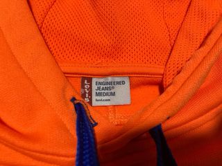 Sudadera Levi's Engineered Naranja