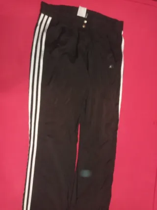 Pantalón Adidas vintage Mujer Talla 36 Negro
