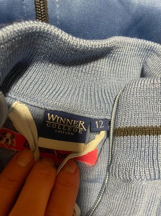 Chaqueta Winner College Uniform Talla 12