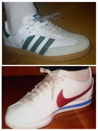 Nike Cortez / Adidas Samba Talla 36. Negociable