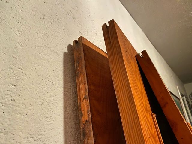 3 Puertas Correderas Madera Maciza