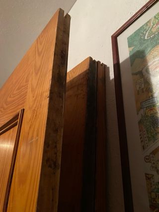 3 Puertas Correderas Madera Maciza