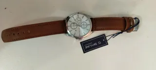 Relojes SKYLINE plata y blanco