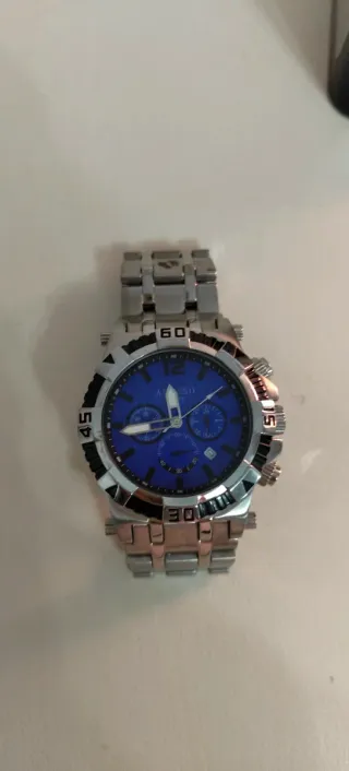 Relojes SKYLINE plata y blanco