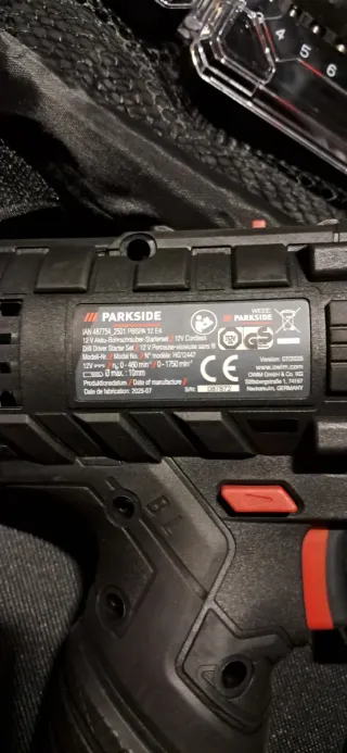 Taladro Parkside Performance