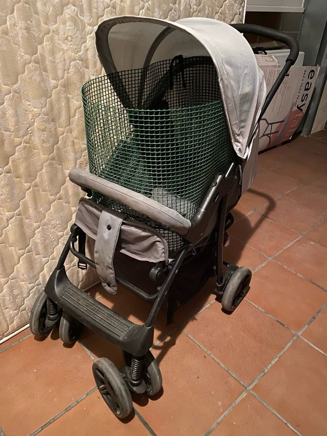 Carrito adaptado para mascotas