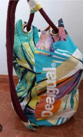 Bolso Saco Desigual Multicolor