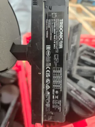 Foco carril LED negro