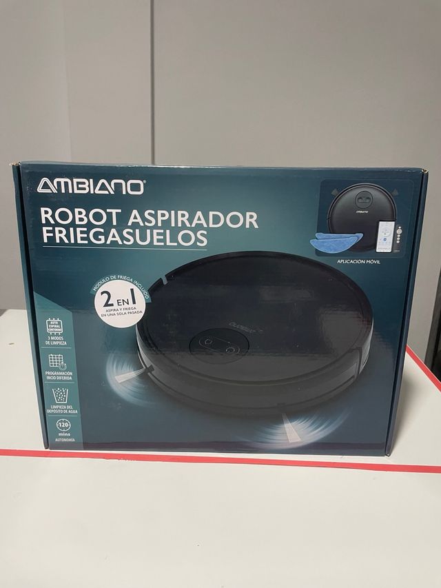 Robô Aspirador Ambiano Friegasuelos