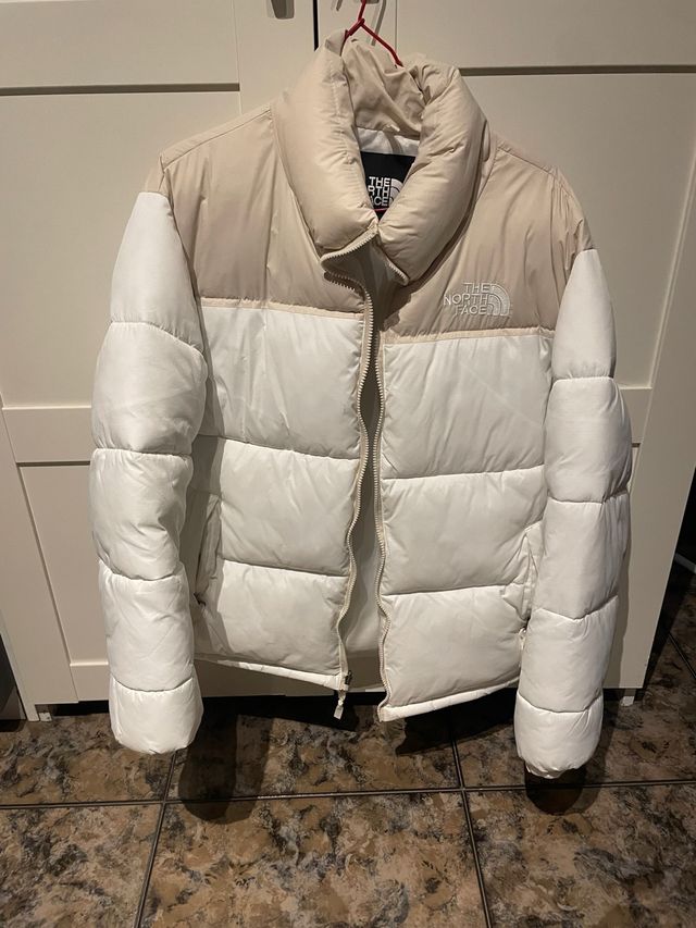 Chaqueta The North Face Beige y Blanca
