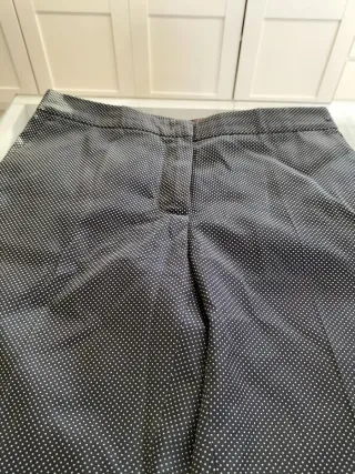 Pantalón Carolina Herrera azul marino/blanco