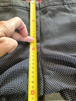 Pantalón Carolina Herrera azul marino/blanco