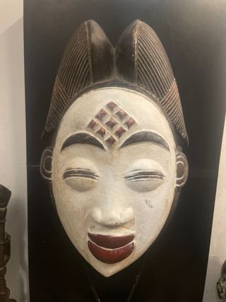 Máscara Africana Arte Punu