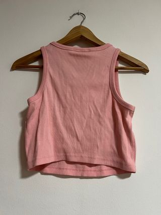 Camiseta rosa de tirantes H&M