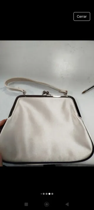 Bolso Avon beige/blanco nuevo