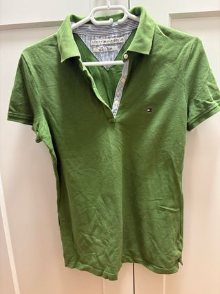 Polo Tommy Hilfiger Verde de chica