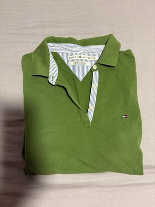 Polo Tommy Hilfiger Verde de chica